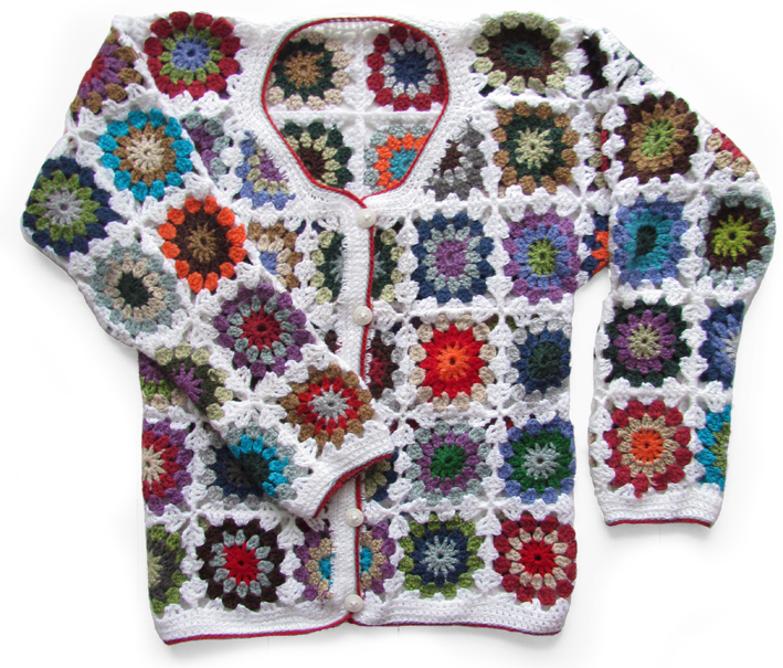 Handwerkjuffie Granny square VEST... eindelijk af!