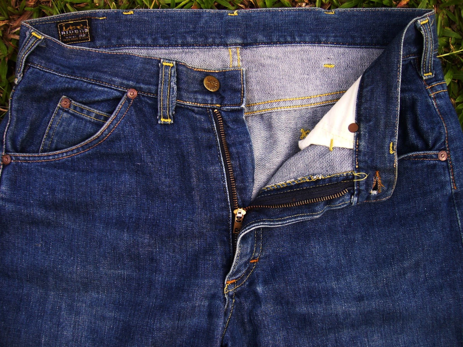 Wish You Were Here: Vintage Lee 101Z Union Made Jeans