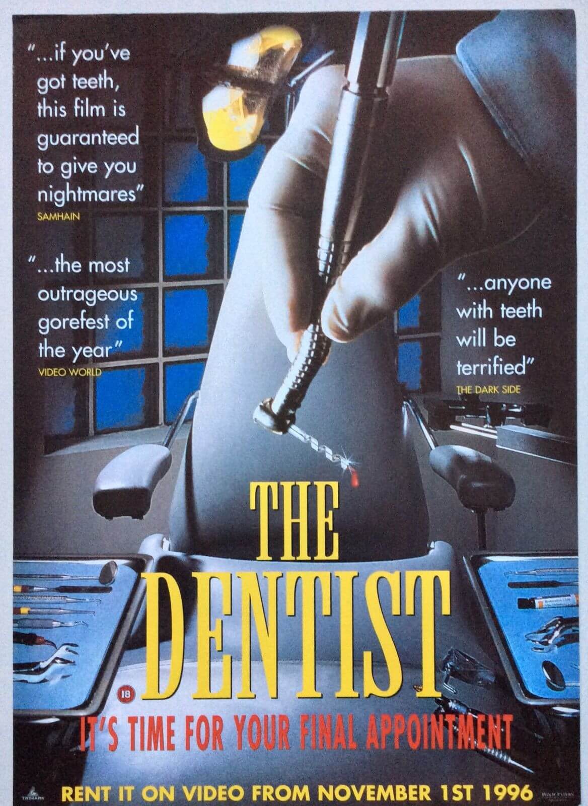 Portal Tartárico | Filmes de Terror: O Dentista (1996) - Crítica