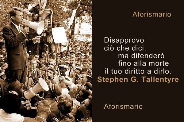 Aforismario Frasi Sulla Liberta Di Parola Di Opinione E Di Espressione