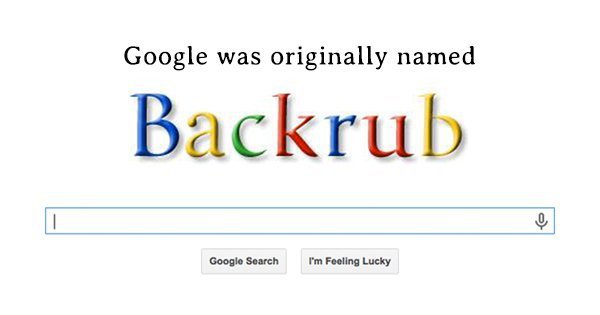 google and its history, backrub,