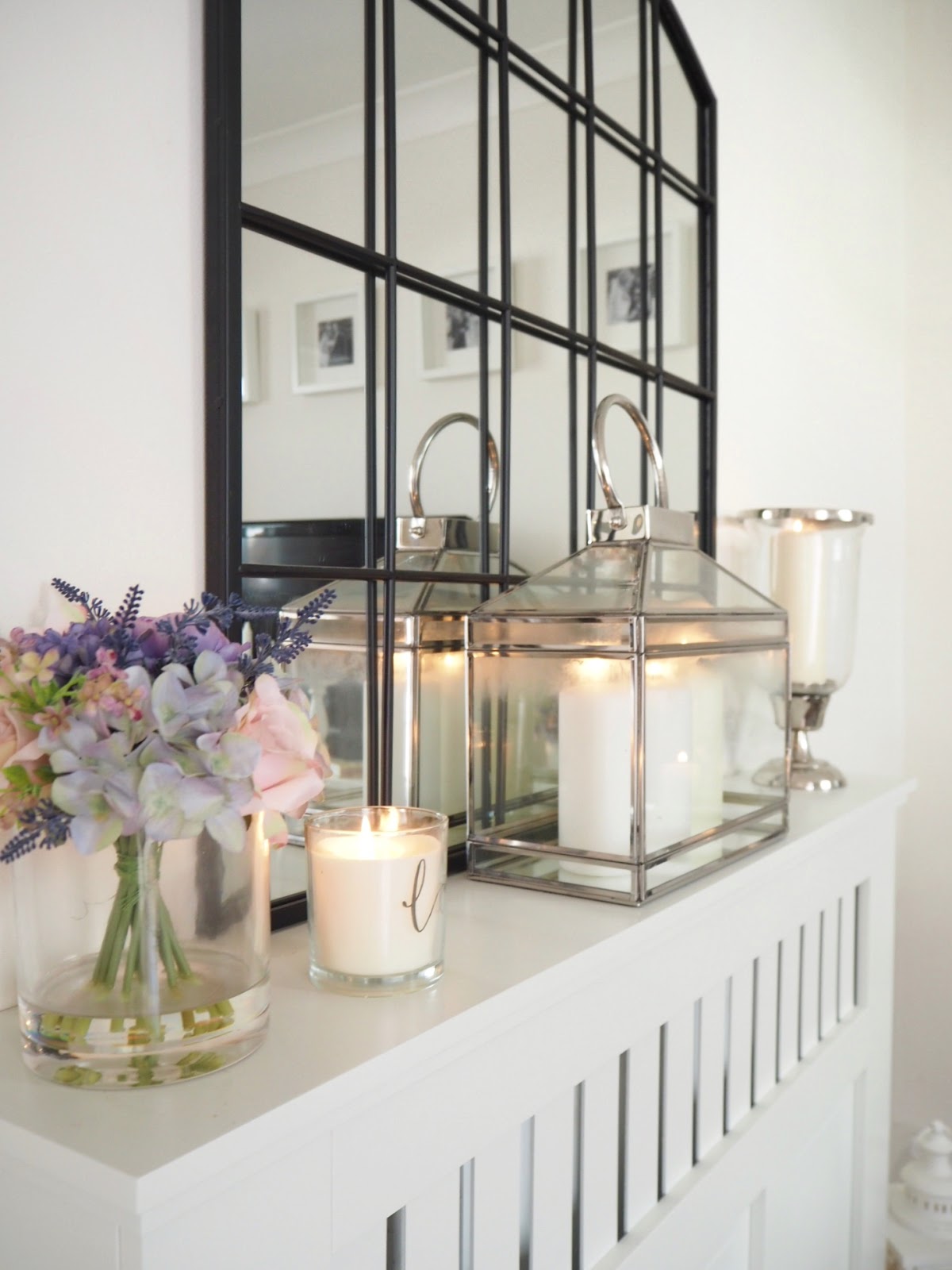 Three ways to style A radiator cover Dove Cottage