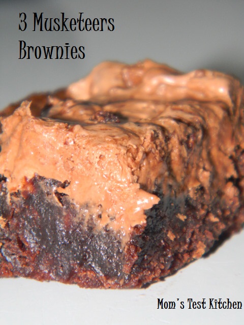 3 Musketeers Brownies