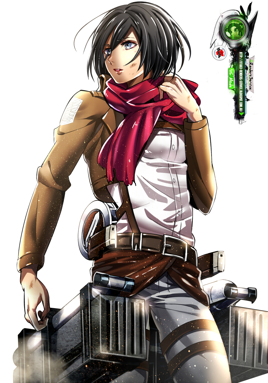 Shingeki no Kyojin:Mikasa Ackerman AW Heroic Render.