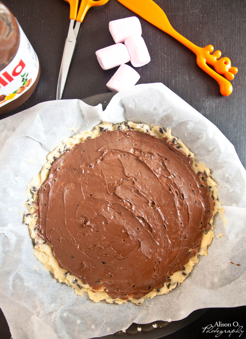 Cookie géant au Nutella La Fabrique Eclectique