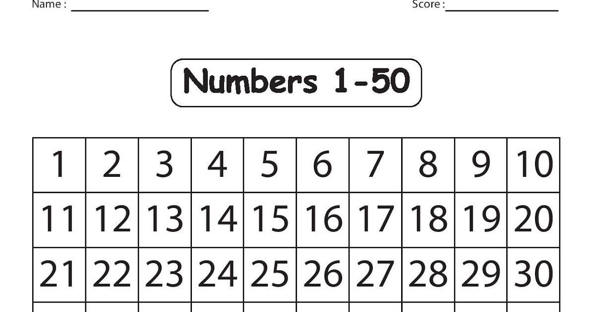 The Best Free Printable Numbers 1 50 Hudson Website The Best Free Printable Numbers 1 50 Hudson Website