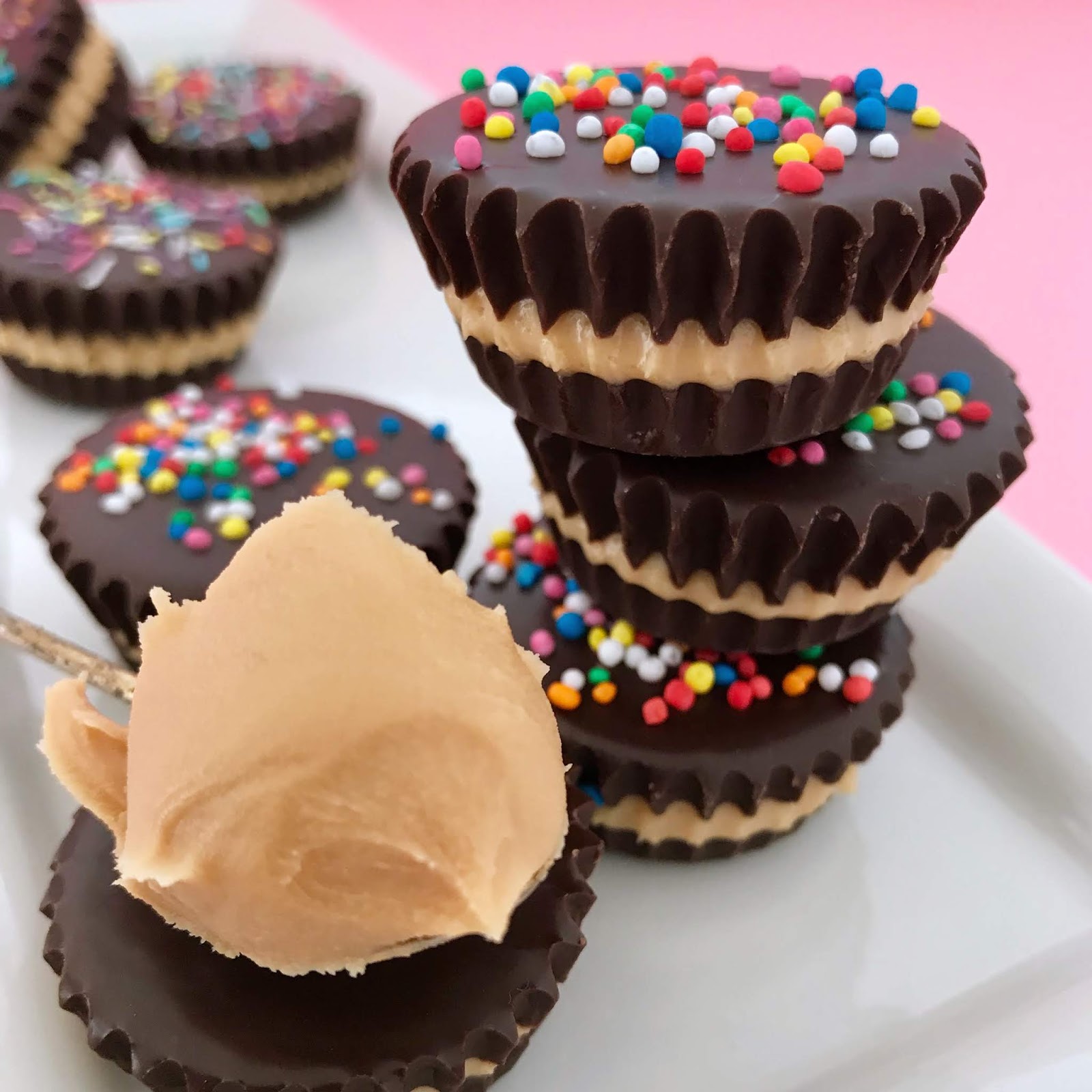 Sprinkle Peanut Butter Cups evelyta appe
