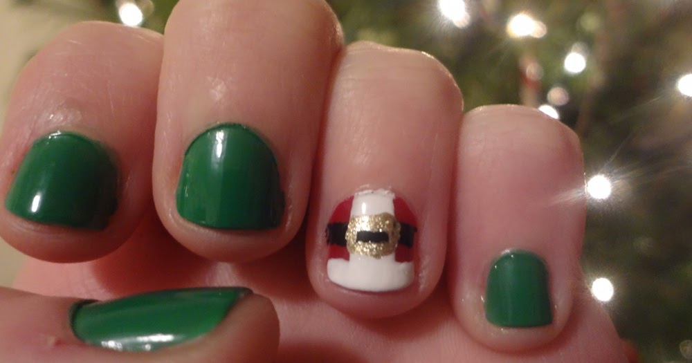 aka Bailey: Even Mooore Holiday Nails: A Little Santa Suit