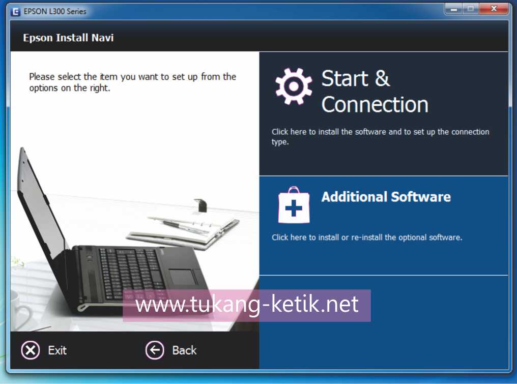 cara install printer epson l300 cara install printer epson l300