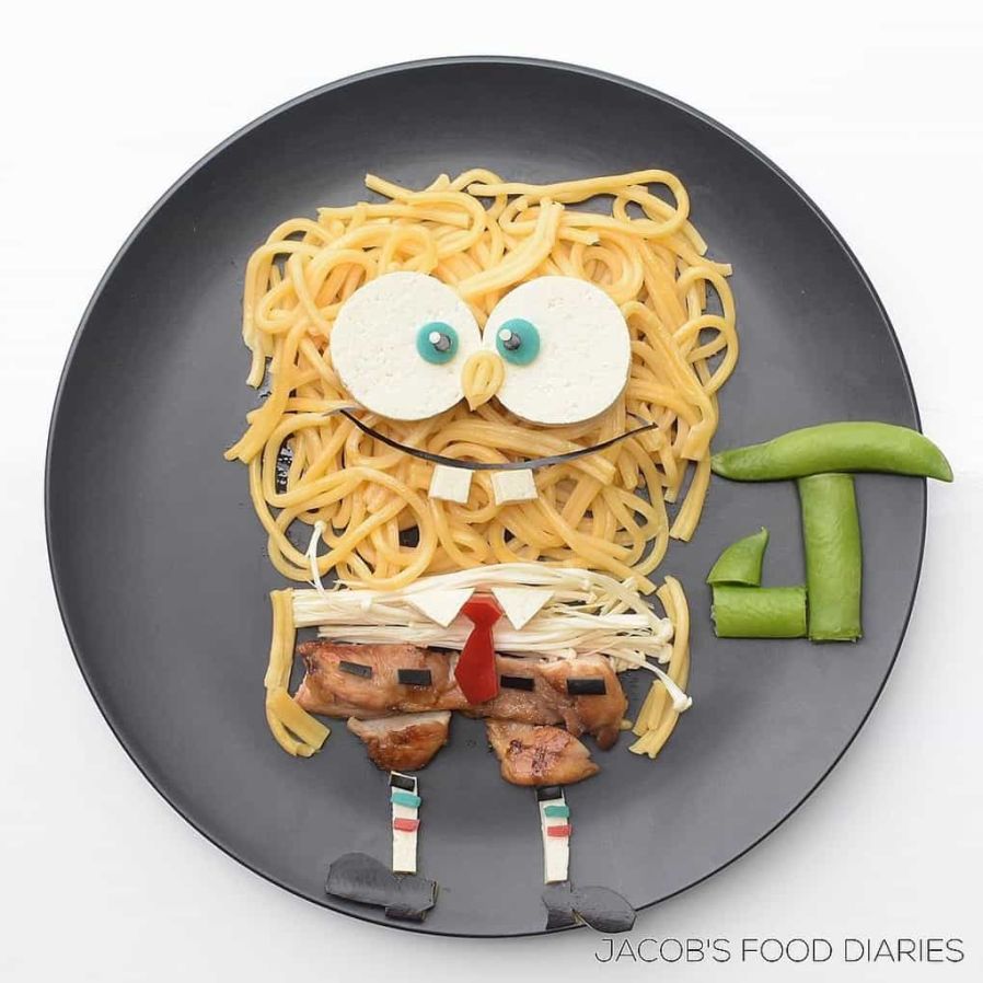 Food Art: Creative Mom Turns Children's Dishes Into Cartoon Characters, and They Will Want to Eat Even Adults