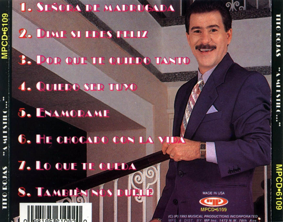 EL PUNTO SALSERO TITO ROJASDISCOGRAFIA