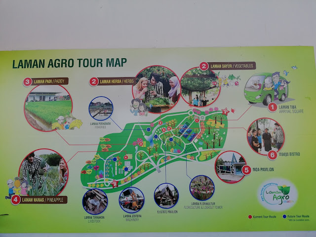 Peta Tour Laman Agro Maeps Serdang Map