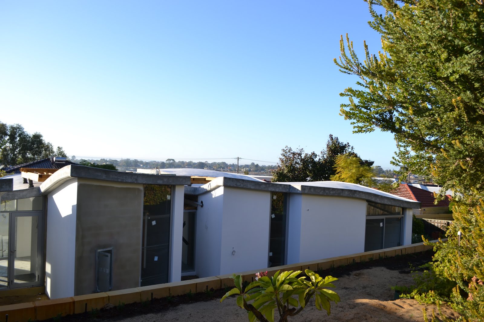 EnterProjects The Aldrich House Exterior In A State of Process