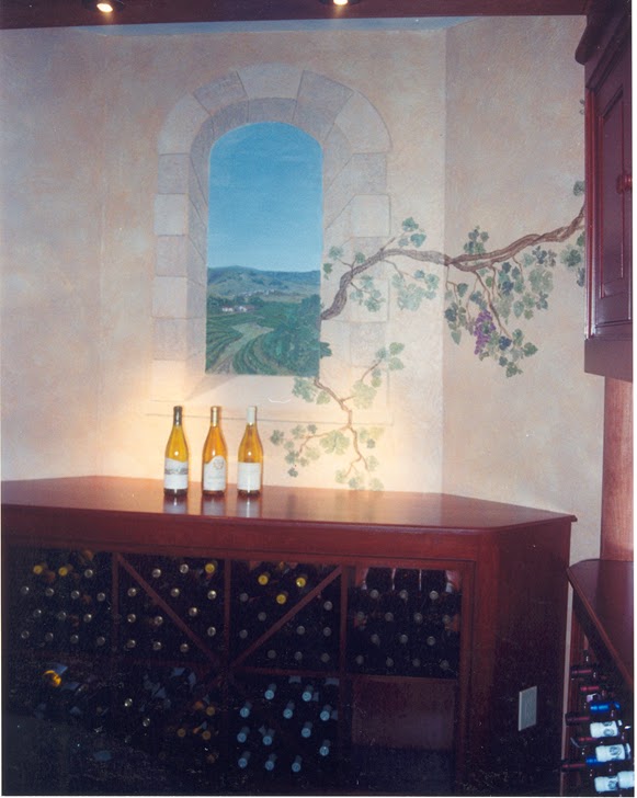Wine cellar windows