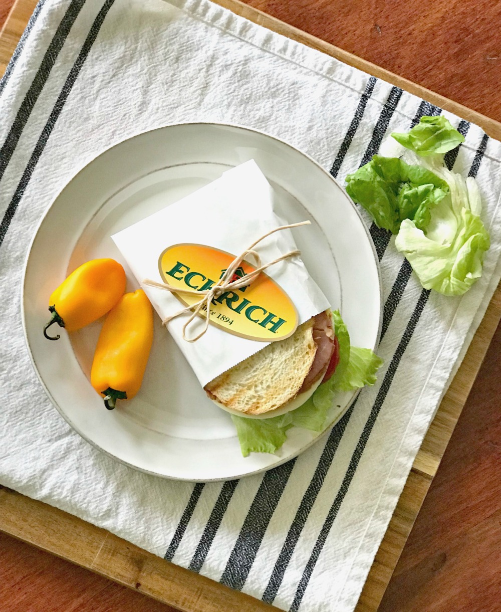 Grilled Pesto Ham and Provolone Sandwiches