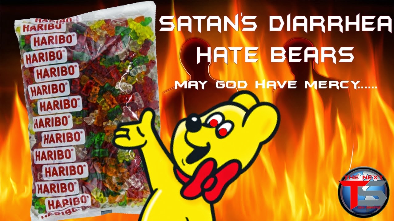 ο ταξιδιώτης του πρωκτού Haribo Sugarless Gummy Bear