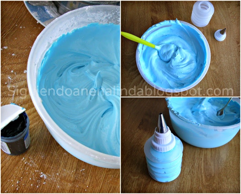 Siguiendo a Nenalinda Glasa Real {Royal Icing paso a paso }...