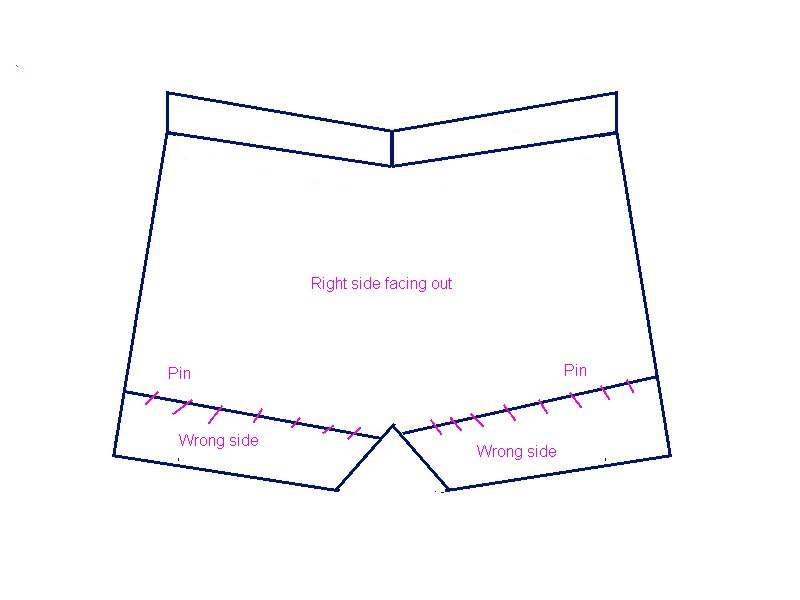 Lillian Lou From Scratch Scalloped Shorts Tutorial