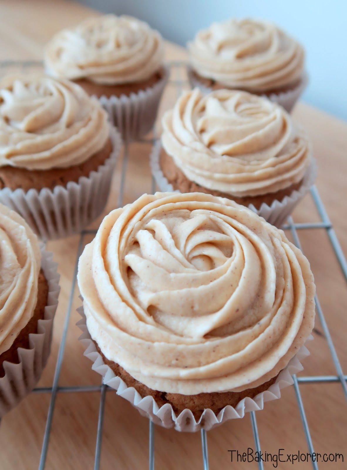 Chai Cupcakes with Spiced Buttercream The Baking Explorer
