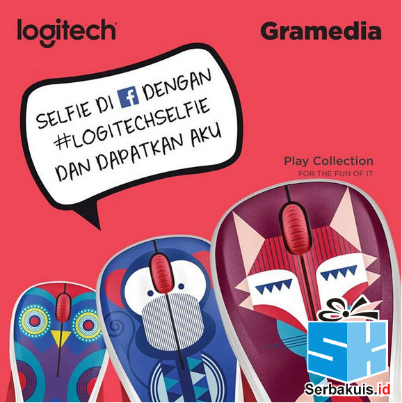 Kontes Selfie Gramedia Hadiah 10 Produk Logitech M238