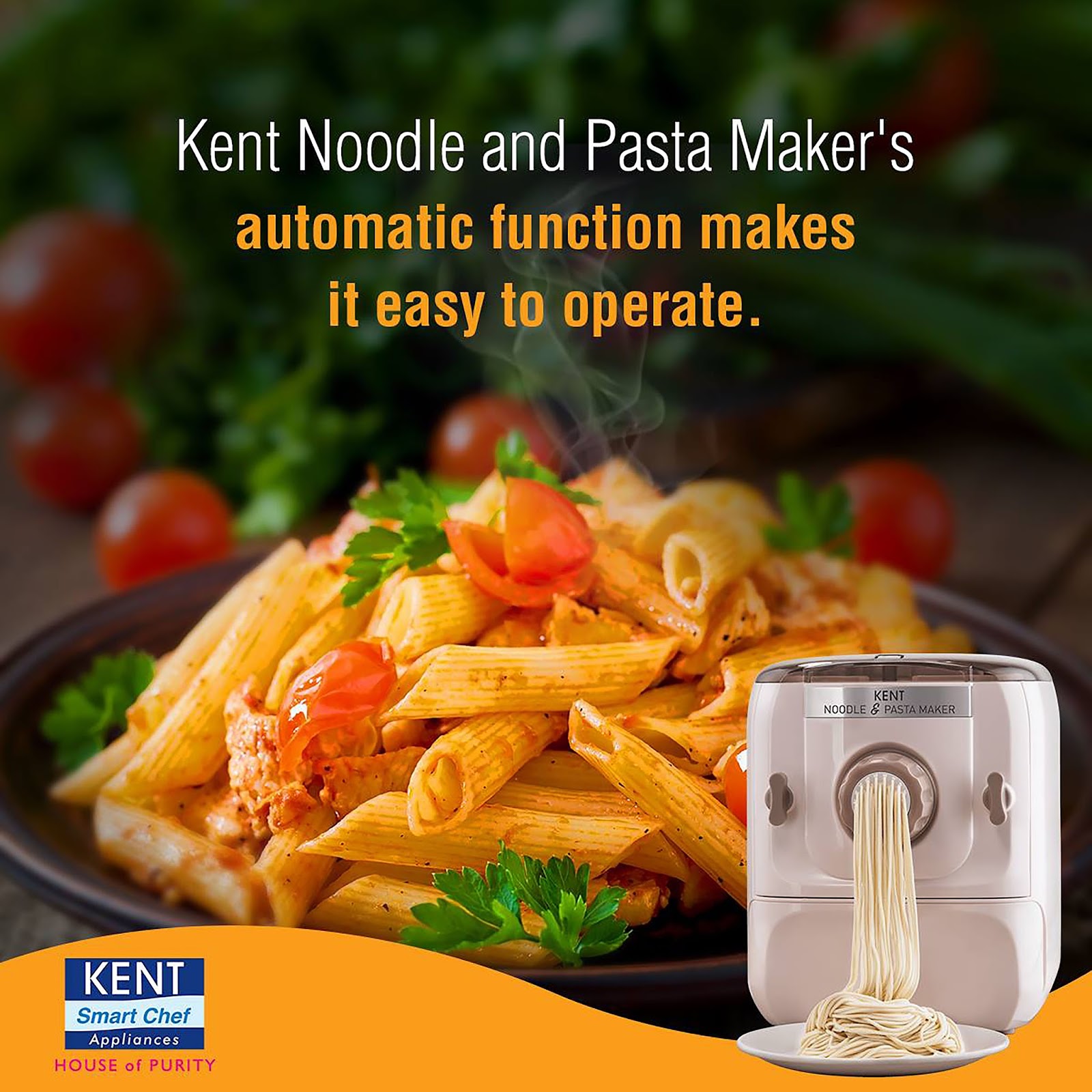 KENT RO debuts in Small Kitchen Appliance Segment with Noodle and Pasta