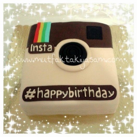 instagram pasta instagram pastası instagram ikonu şeklinde pasta