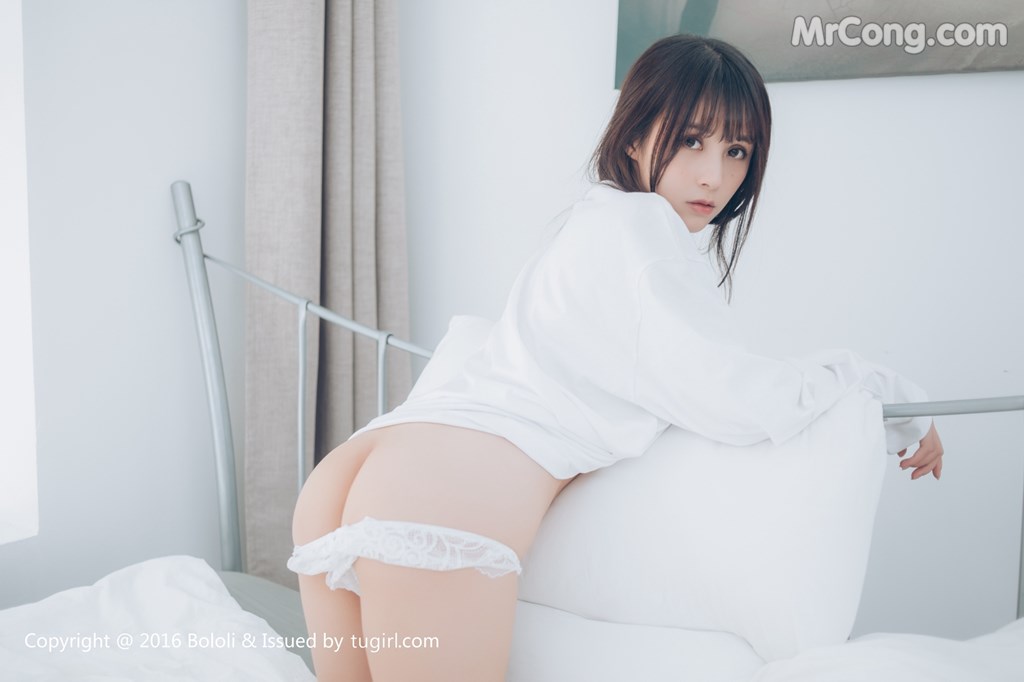 BoLoli 2017-07-02 Vol.077: Models Xia Mei Jiang (夏 美 酱) and Liu You Qi Sevenbaby (柳 侑 绮 Sevenbaby) (46 photos)