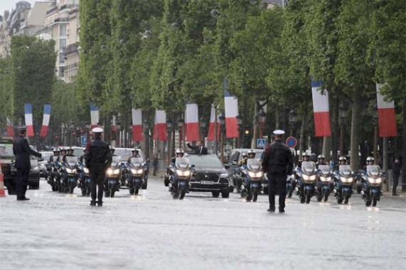 Wow! Check out the car new French president Emmanuel ...