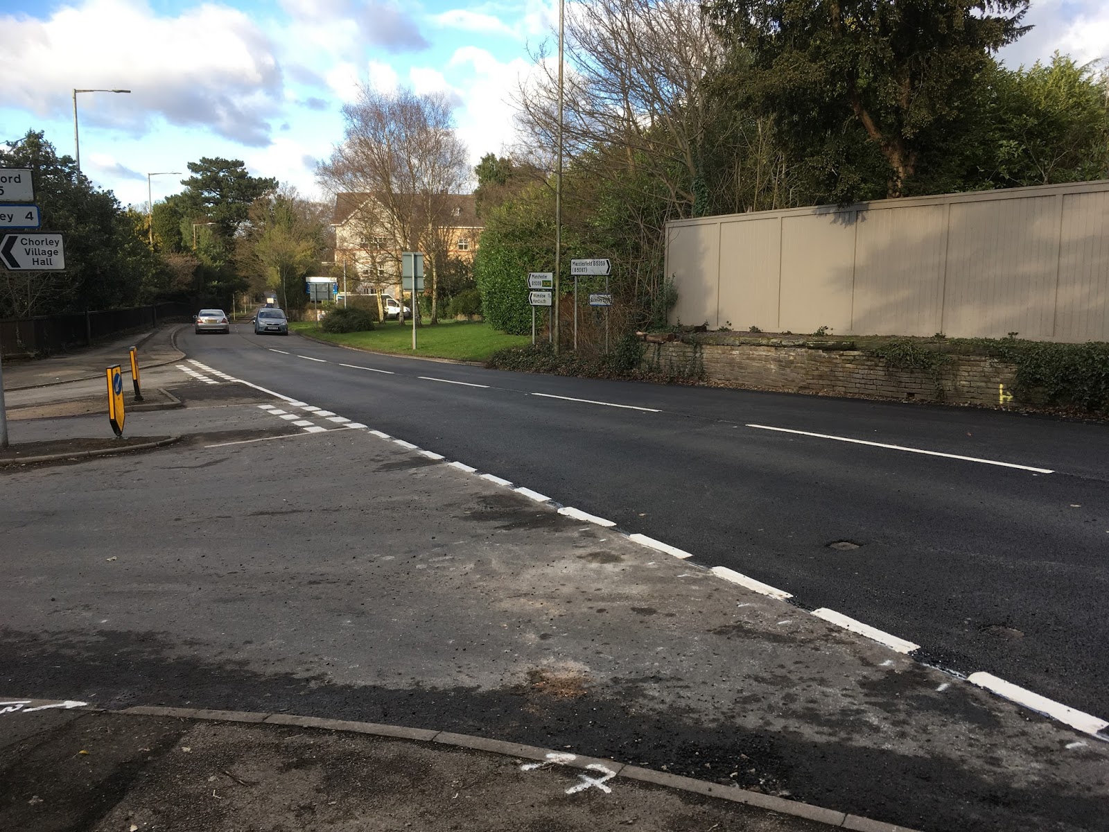 Cllr Craig Browne (Alderley Edge WARD) WILMSLOW ROAD RESURFACING COMPLETE