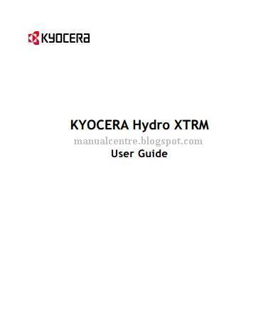 KYOCERA Hydro XTRM Manual
