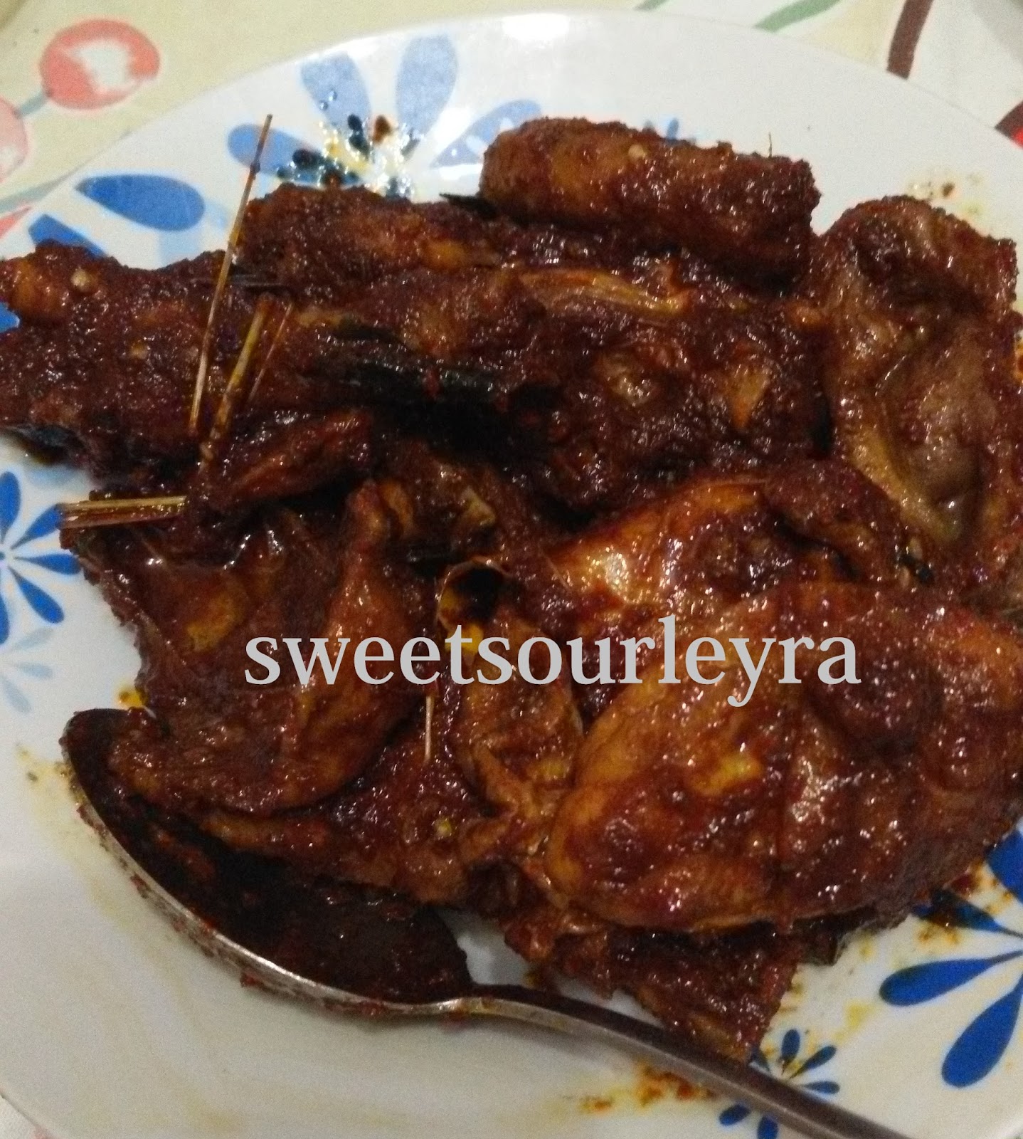 Ayam Masak Bali Blogiamfuzy Lifestyle Blog