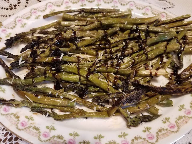 Roasted Asparagus with Balsamic Glaze