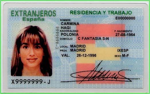 Tarjetas de identificación -  España