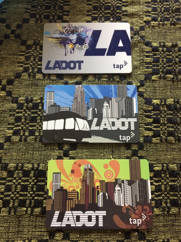 Tap Cards of Metro Los Angeles 2017