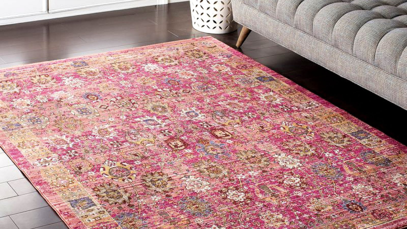 Pink Area Rugs For Living Room