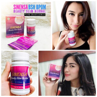 Sinensa Beauty Slim Herbal BPOM asli/murah/original/supplier kosmetik