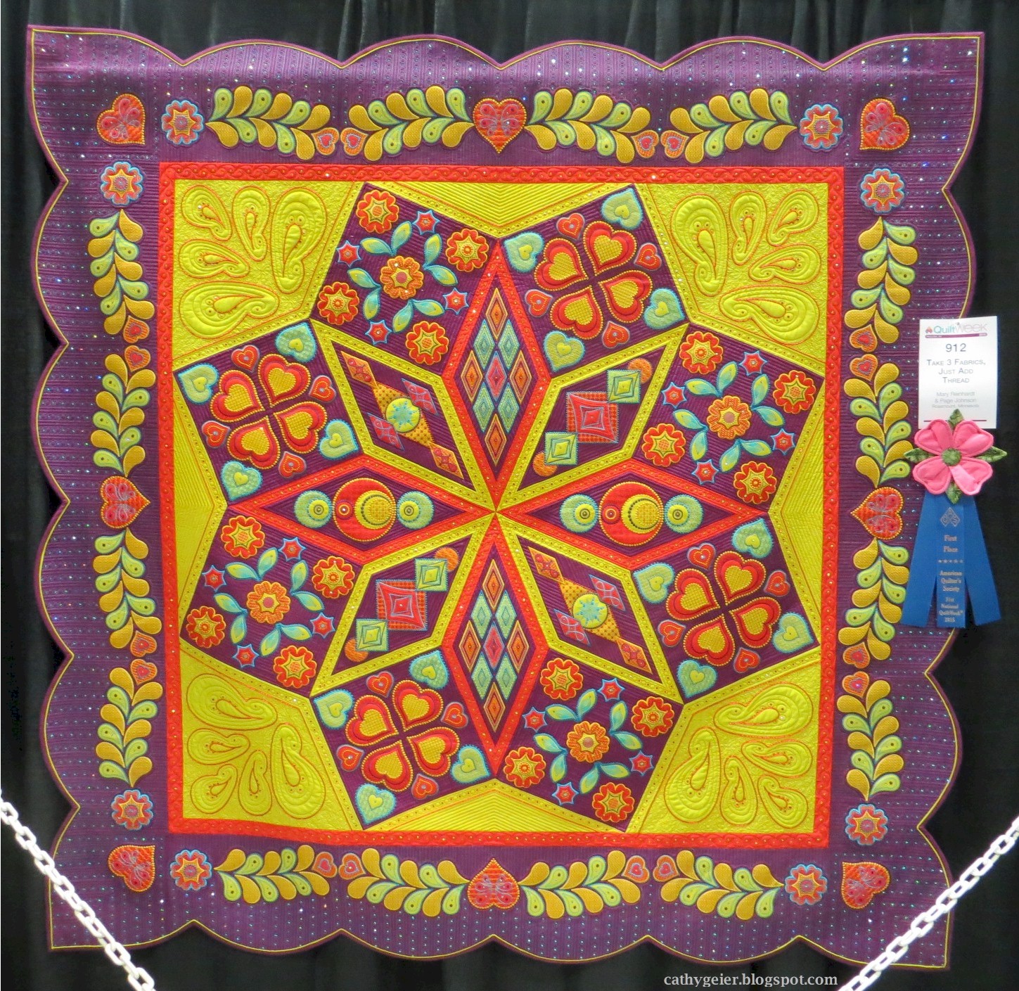 Cathy Geier's Quilty Art Blog: Swampingly Busy and Pics from Paducah