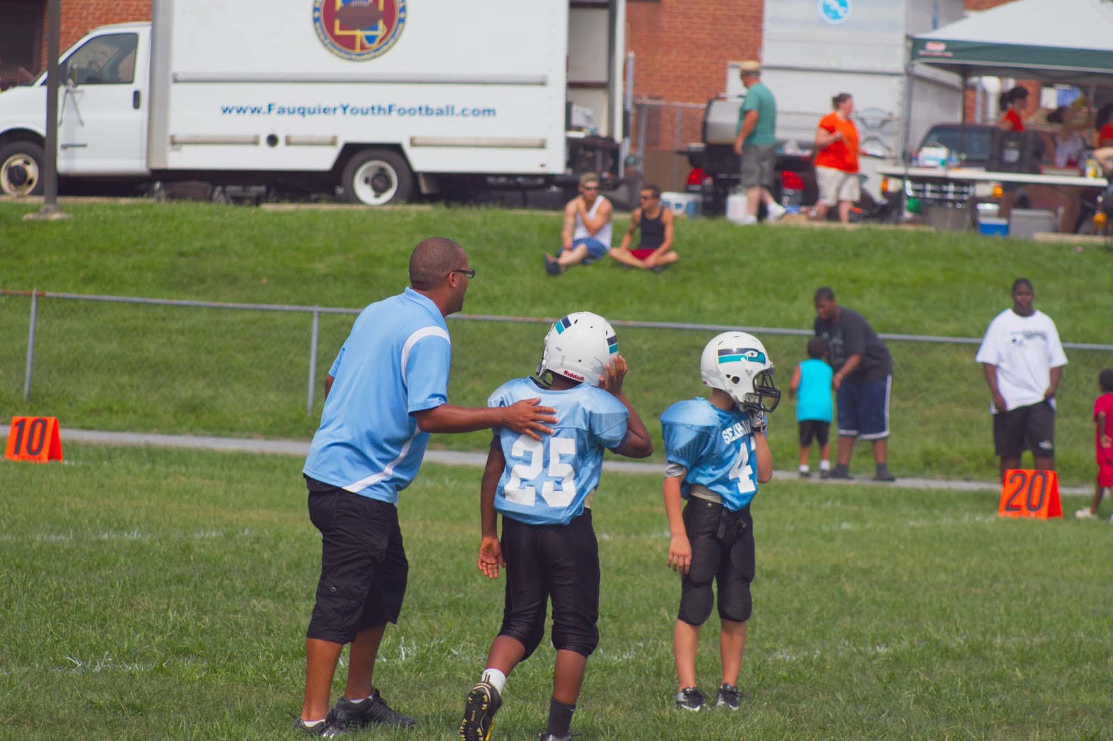 Karen Hunt Photography Fauquier Youth Football / Seahawks vs. Falcons