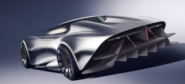 Designer's Take On A Mercedes Hybrid Supercar Looks Fittingly Outlandish Designer's Take On A Mercedes Hybrid Supercar Looks Fittingly Outlandish