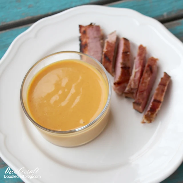 Make mustard dipping sauce to pour on everything! Goes great with pork!