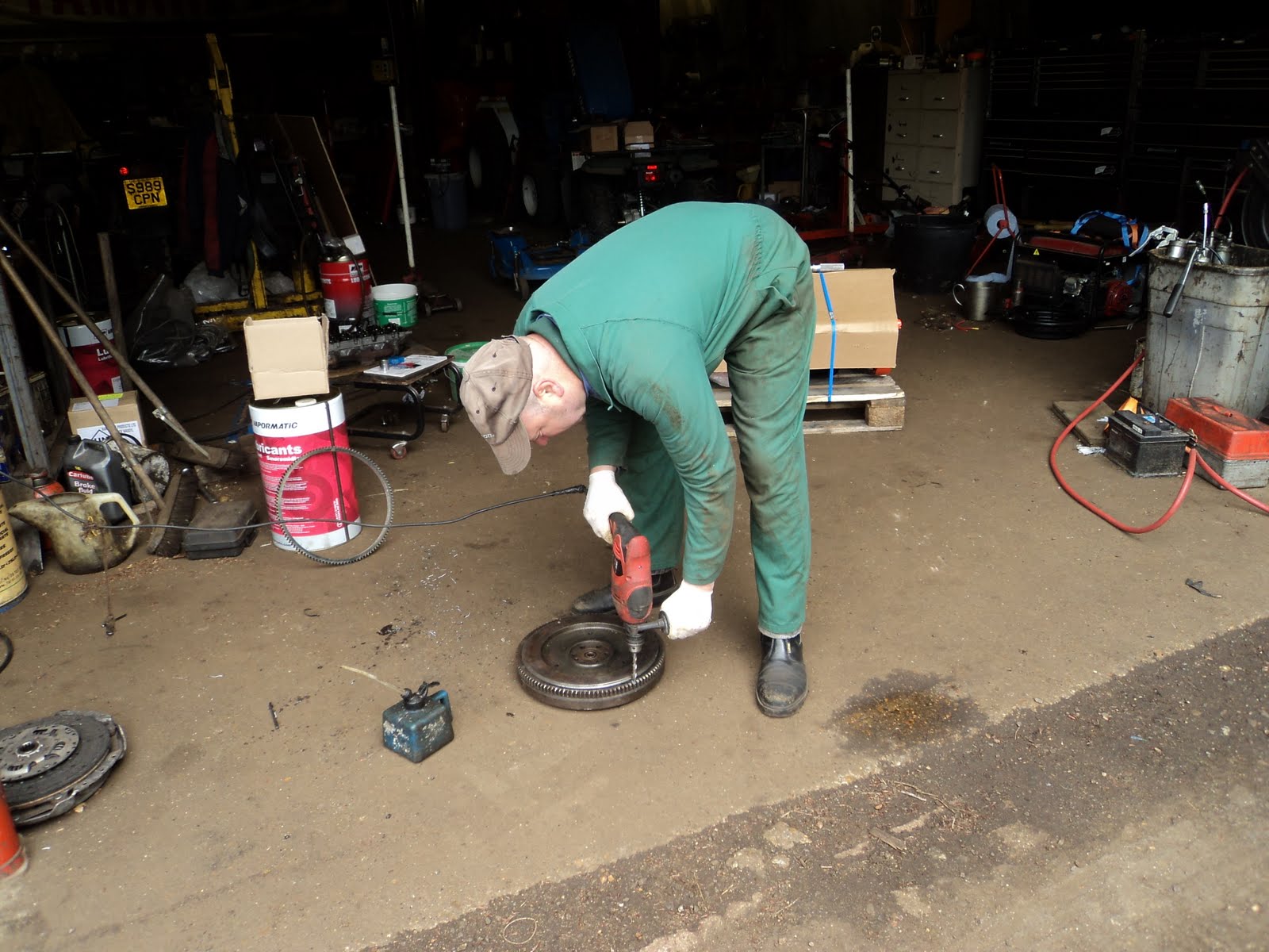 Ferguson TEF20 restoration Flywheel teeth