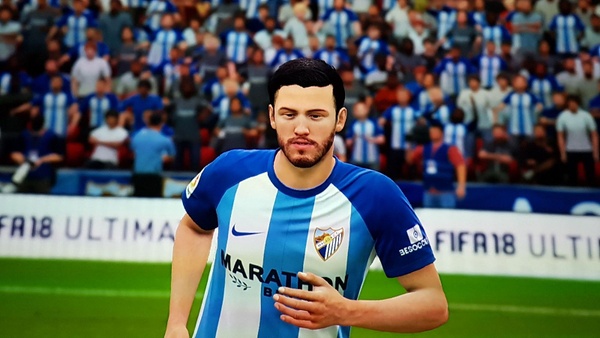 Málaga, así de reales son los jugadores en FIFA 18