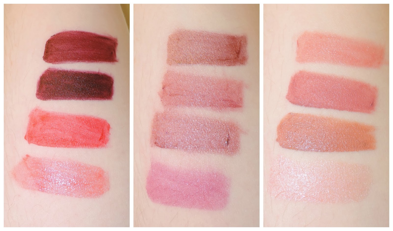 Glasgow Beauty Blogger Urban Decay Vice Lipstick Swatches
