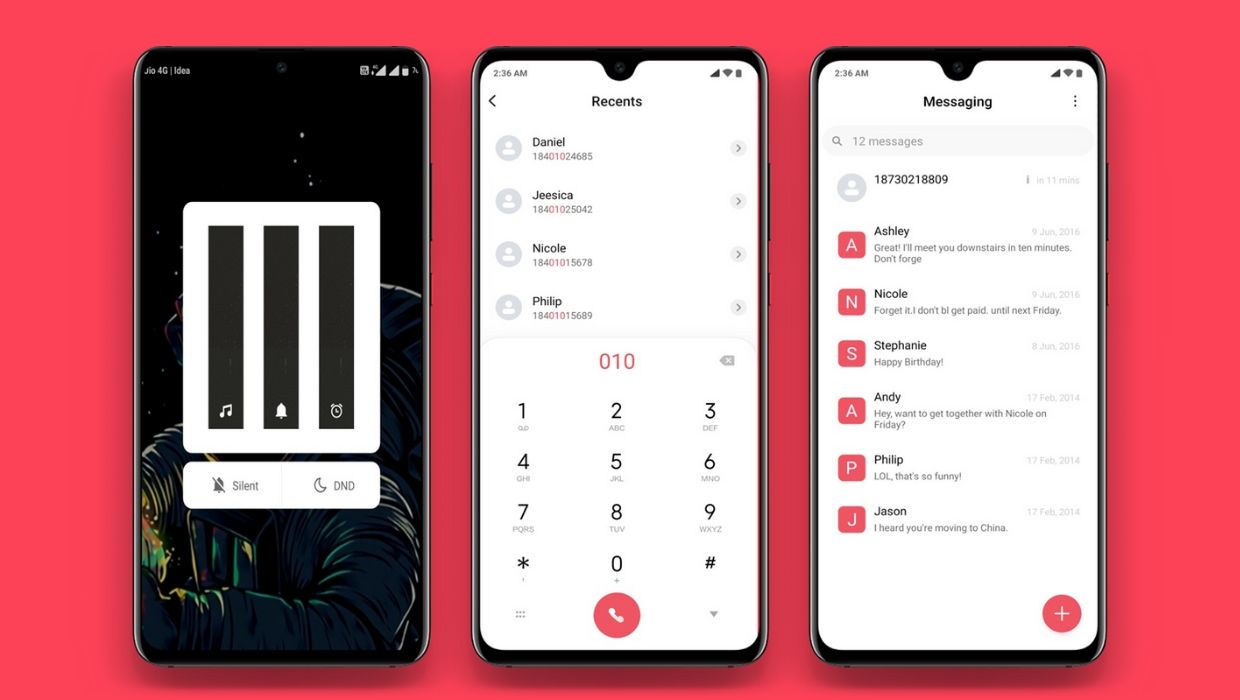 Red Space MIUI 11 Theme