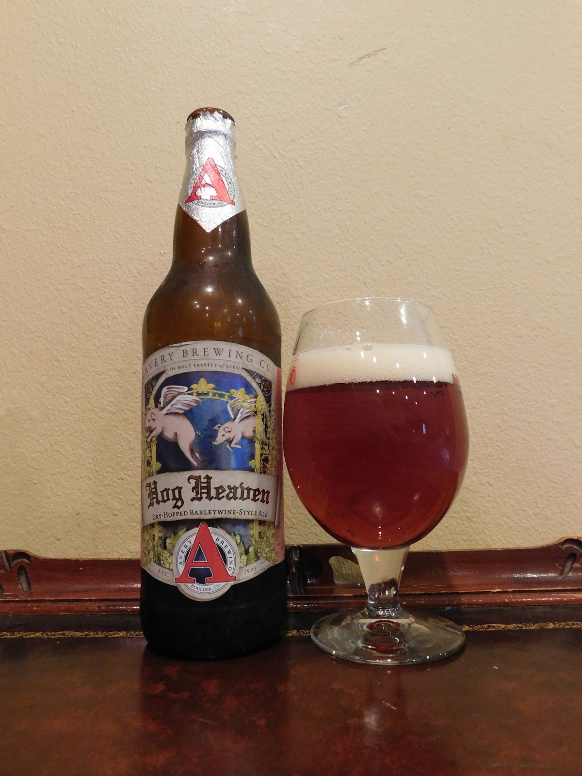 Doing Beer Justice Avery Hog Heaven BarleywineStyle Ale