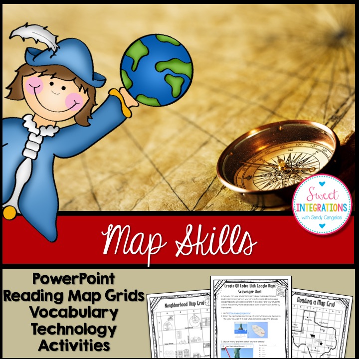 QR Codes and Google Maps in Teaching Map Skills Sweet Integrations