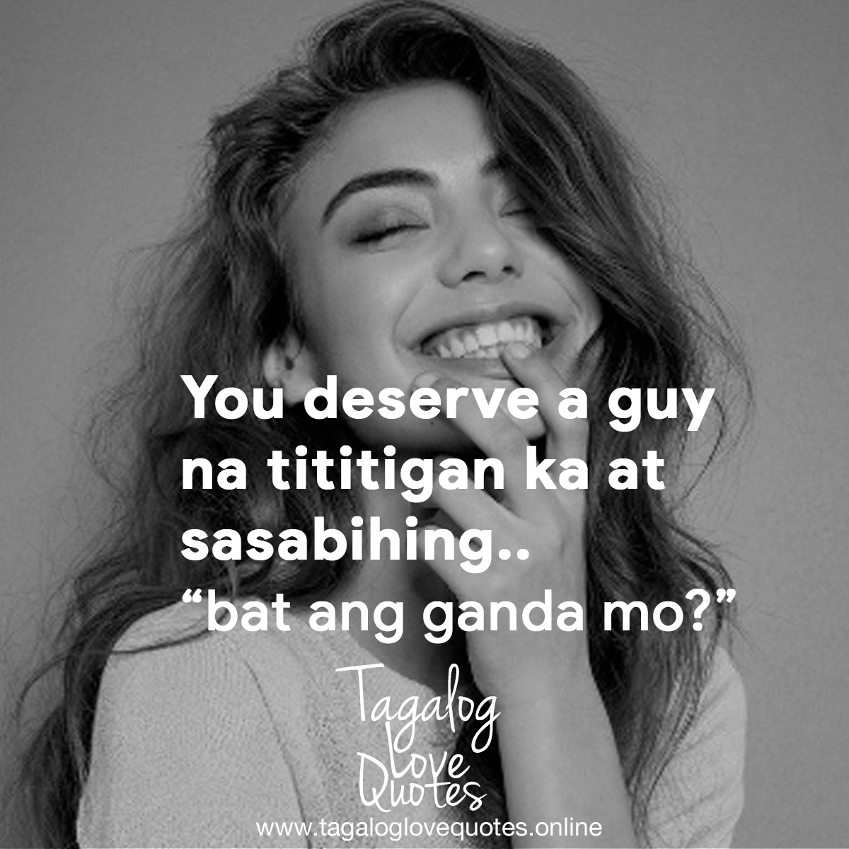 You deserve a guy na
