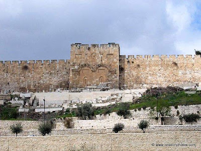Foto's van Israel: De Gouden Poort (Jeruzalem)