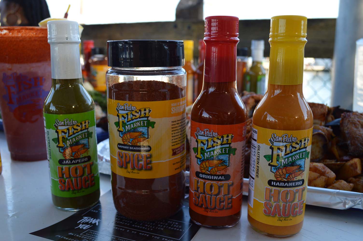 Feast on Fresh Seafood at the World Famous San Pedro Fish Market! EAT WITH HOP!