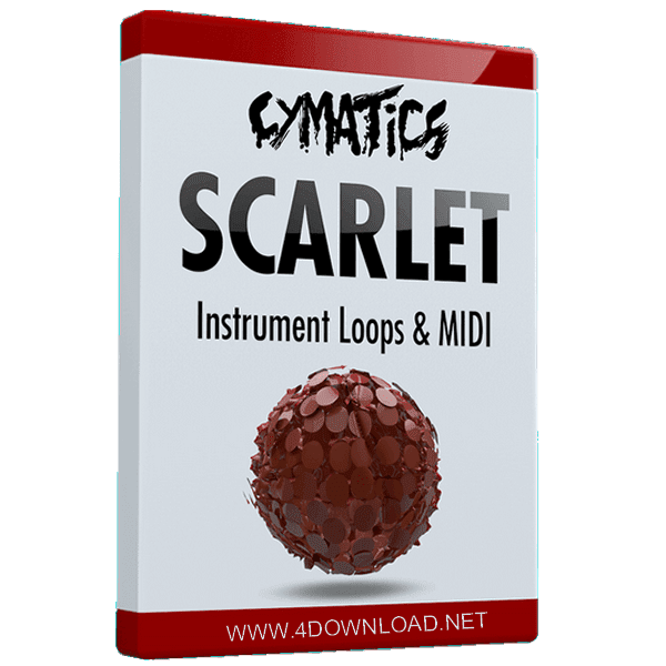 Cymatics - Scarlet Instrument Loops & MIDI